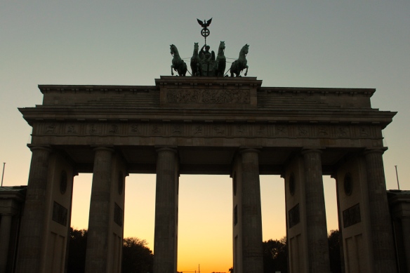 Brandenburg Gate, still there.